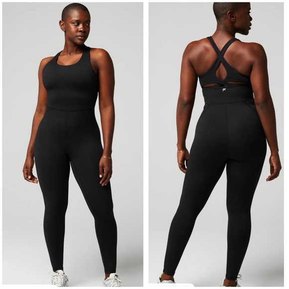 Fabletics Pants - Fabletics Define PowerHold® Jumpsuit in black, size M